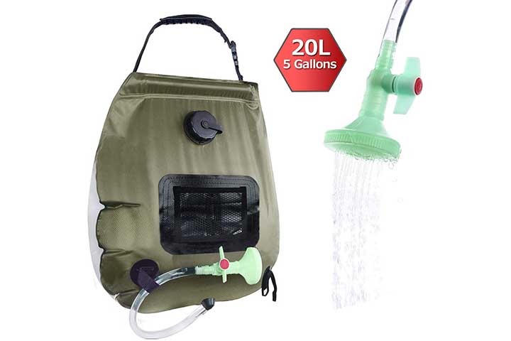 Electrfire Solar Shower Bag