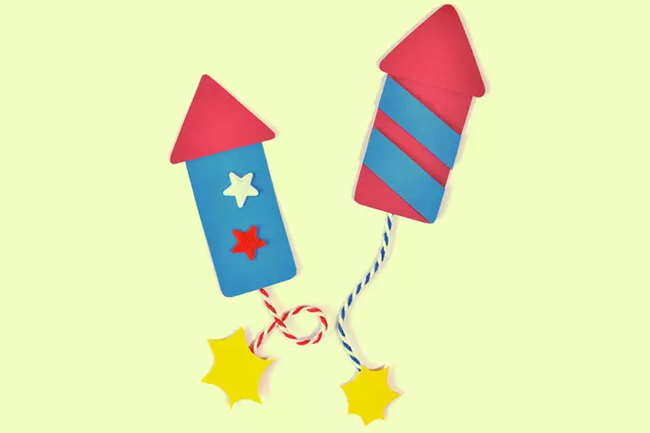 Paper Rocket Firecracker Craft