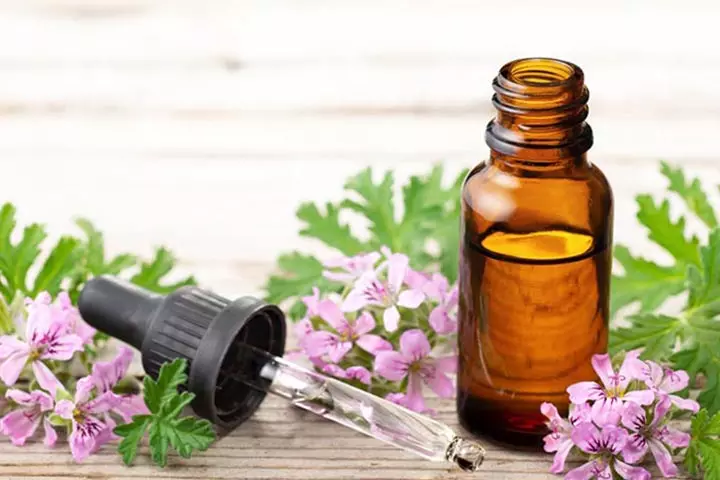 Geranium essential oil for kids