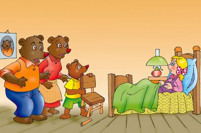 गोल्डीलॉक्स और तीन भालुओं की कहानी | Goldilocks And Three Bears In Hindi