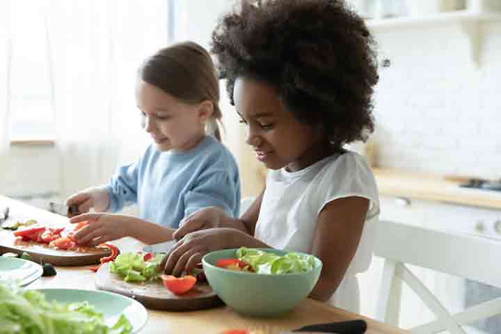 Healthy diet help maintain healthy endocrine system for kids