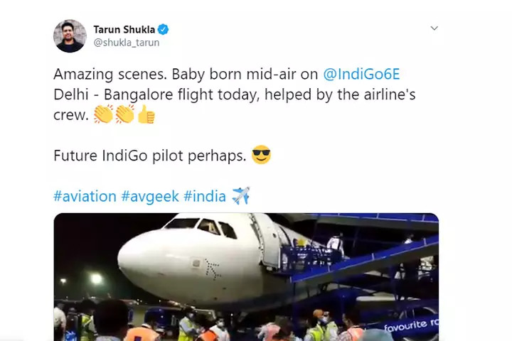 IndiGo Gives Lifetime Free Ticket To The Newborn 1