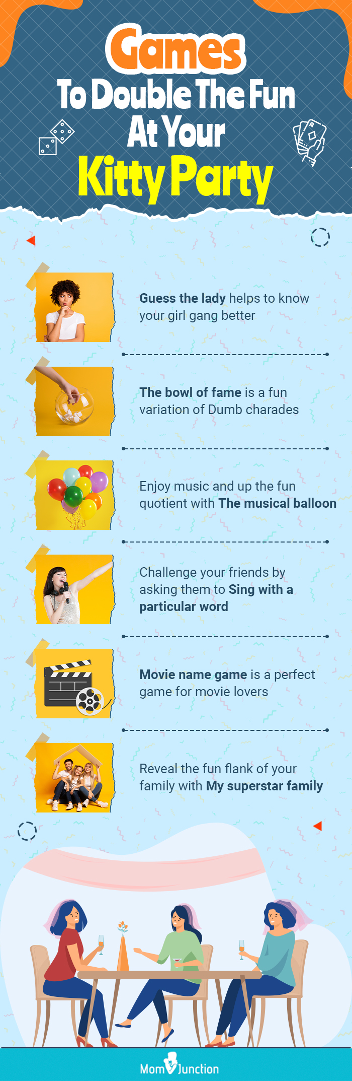 games to double the fun at your kitty party [infographic]