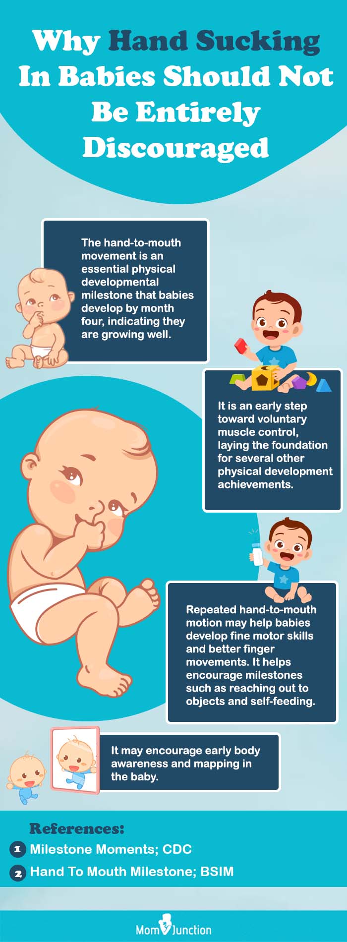 why hand sucking in babies should not be entirely discouraged (infographic)