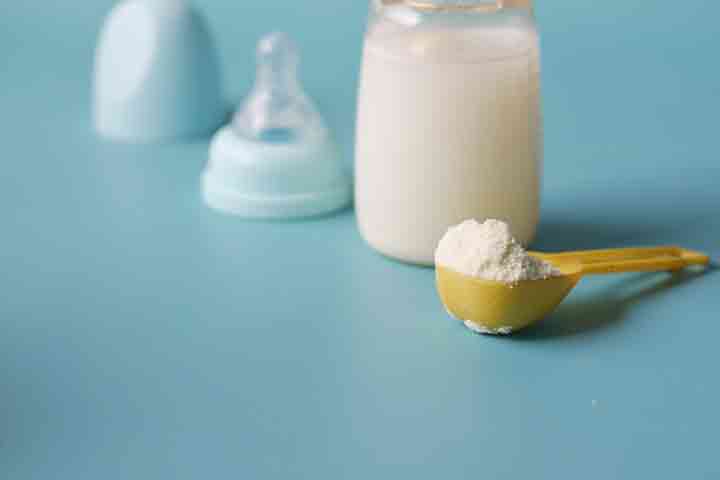 Infant formula is easily digestible