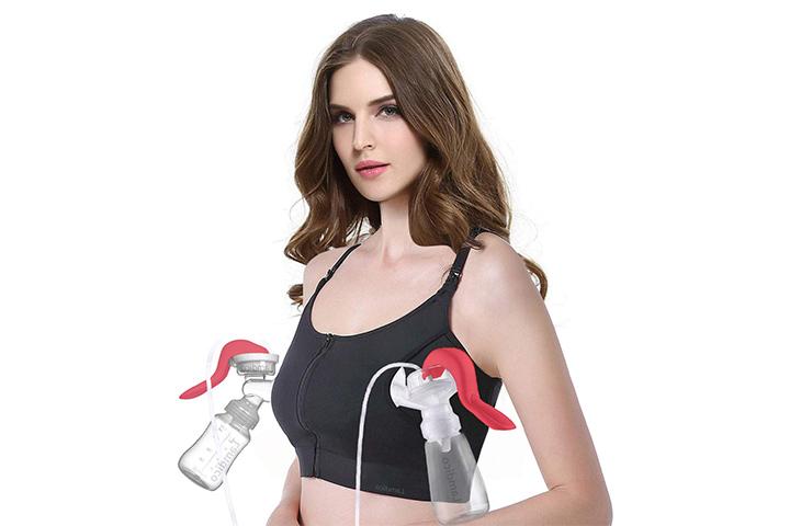 best hands free pumping bra for plus size