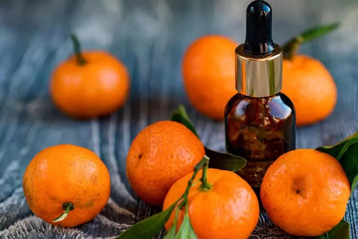 Mandarin essential oil for kids