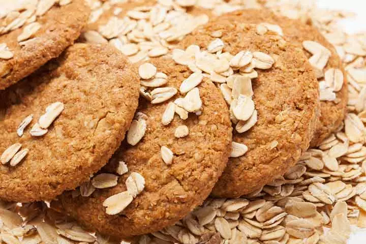 Oats biscuits for babies