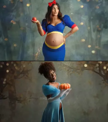 Photographer Transforms Moms-To-Be Into Pregnant Disney1