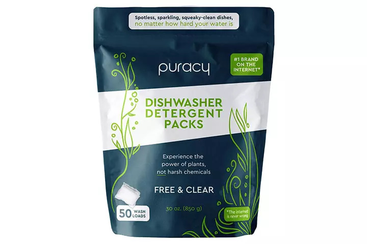 Puracy Platinum Dishwasher Detergent Pods