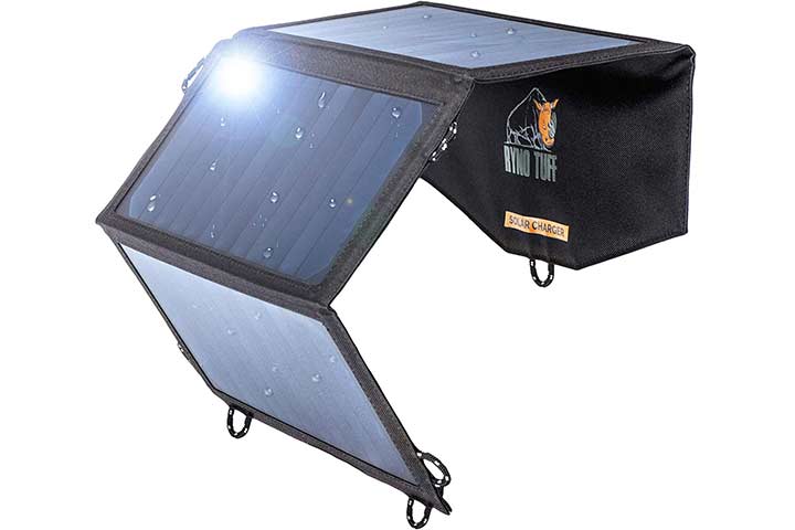 Ryno-Tuff Portable Solar Charger For Camping