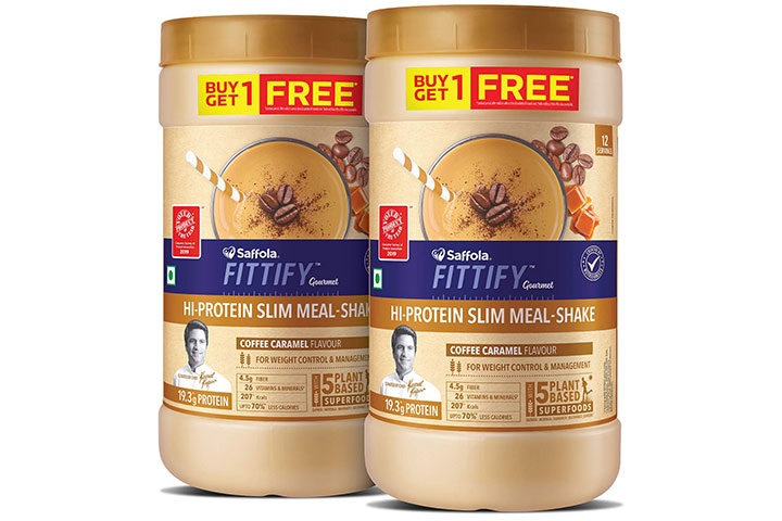 Saffola FITTIFY Gourmet Hi-Protein Slim Meal Shake