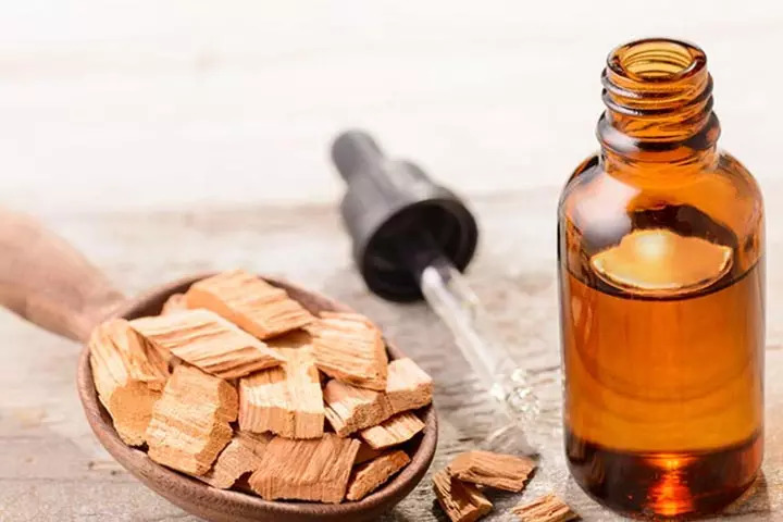 Sandalwood essential oil for kids
