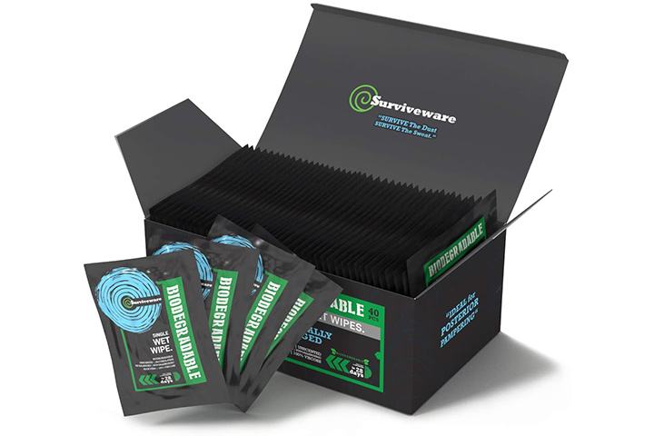 Surviveware Biodegradable Wet Wipes