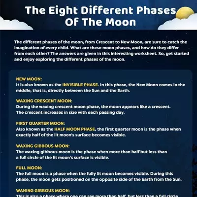 The Eight Different Phases Of The Moon_image