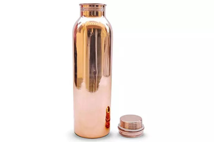 TheUrbanStreet Copper Water Bottle