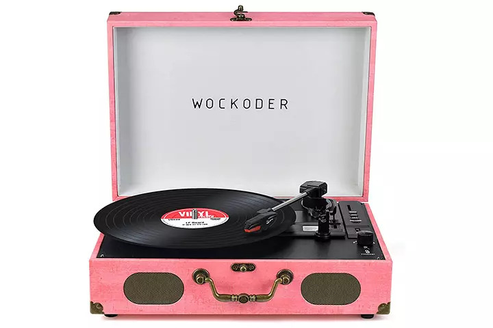 WOCKODER Record Player Turntable