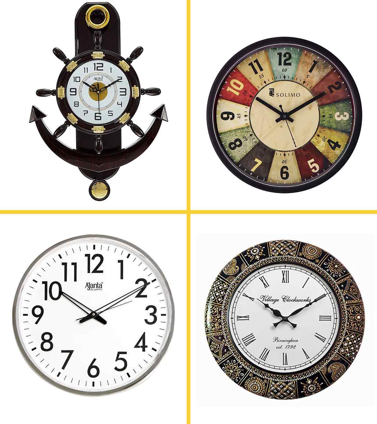 Minimalist Wall Clock India Goimages Zone