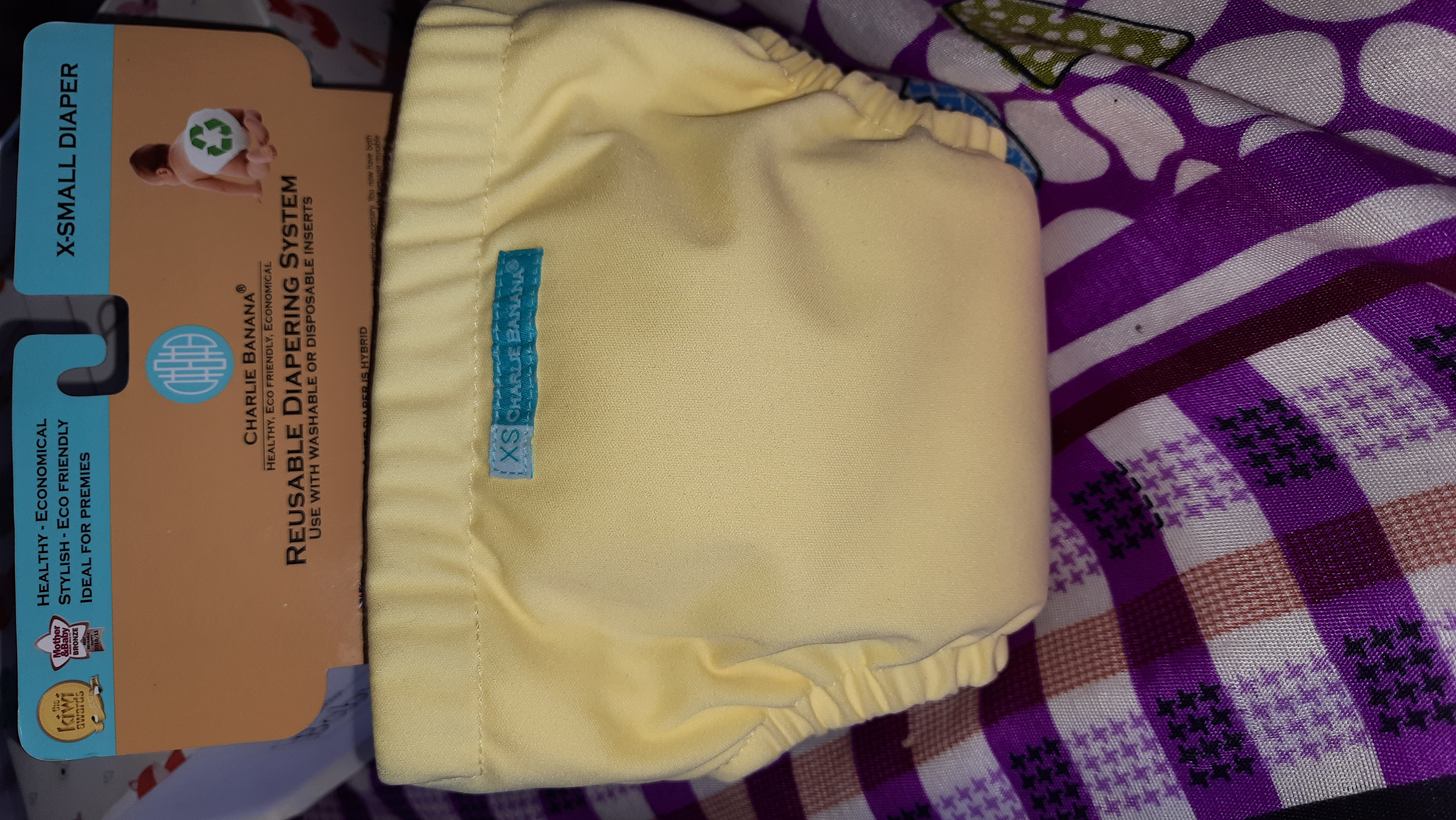Charlie Banana Newborn Cloth Diaper-Very Gentle for babies-By foodstagram_lav