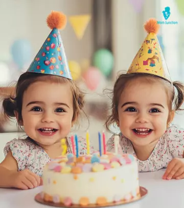 Double fun, double celebrations, and double wishes for the adorable birthday duo.