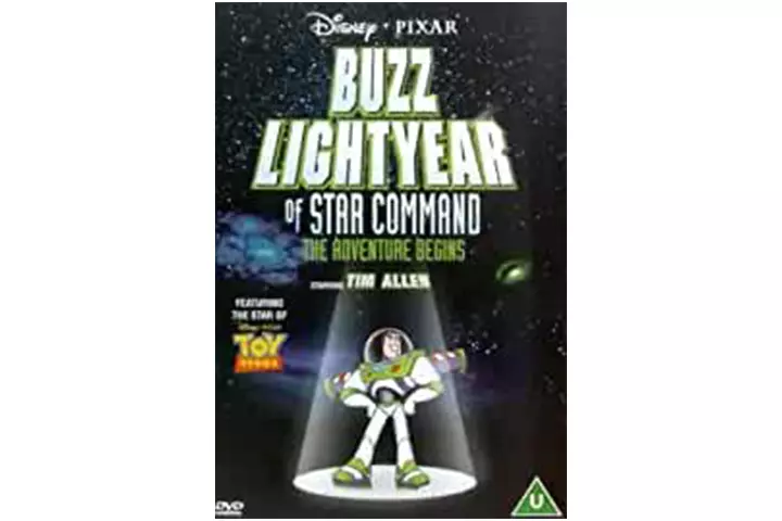 Buzz Lightyear of Star Command, space movie for kids