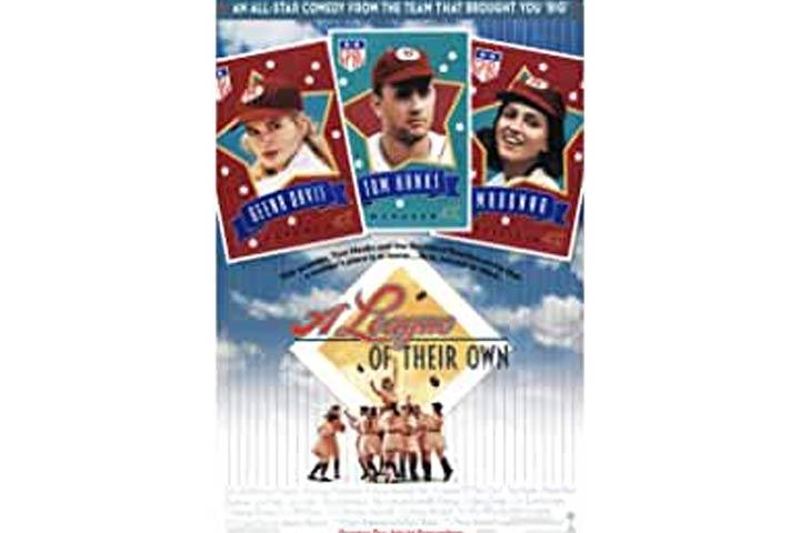 A League Of Their Own, baseball movie for kids