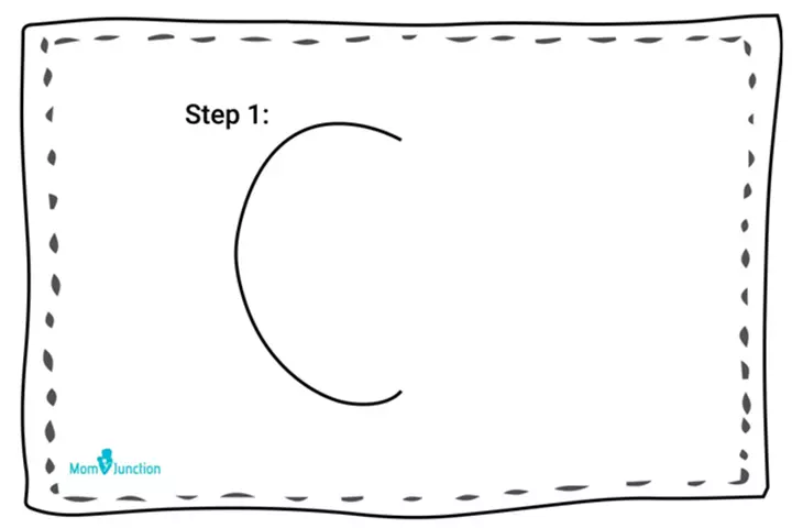 Method 2 step 1 how to draw an apple