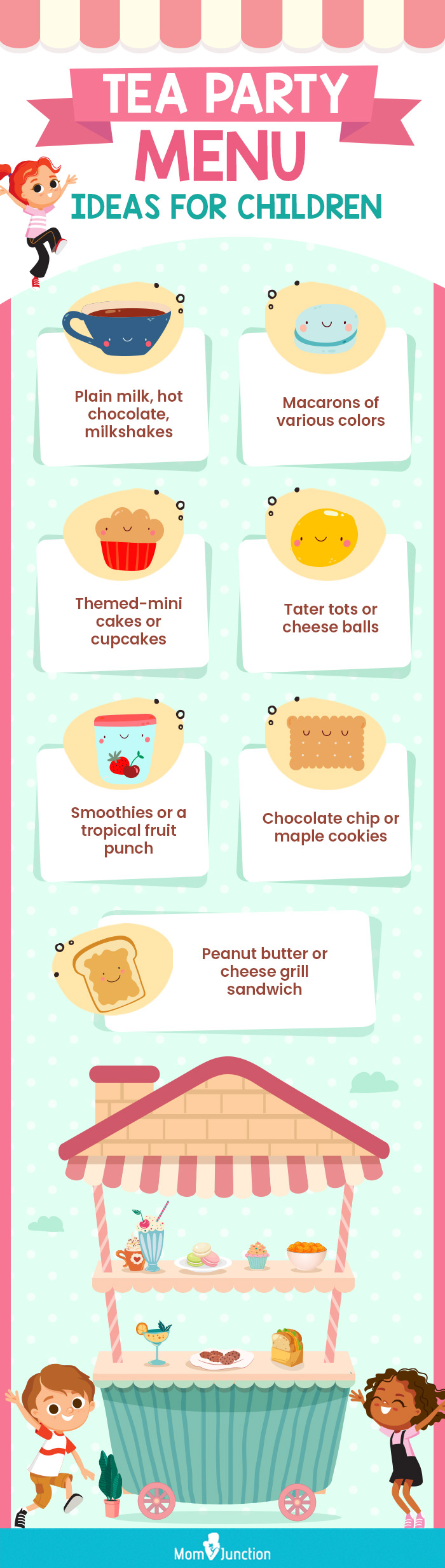 assist your child in hosting a scrumptious tea party final(infographic)