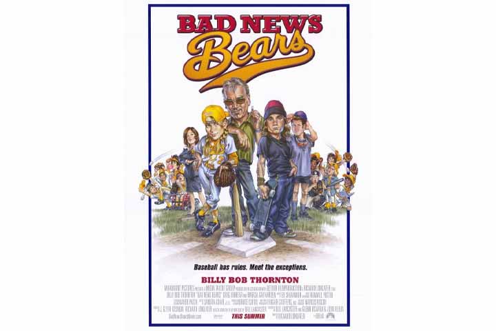 Bad News Bears, baseball movie for kids