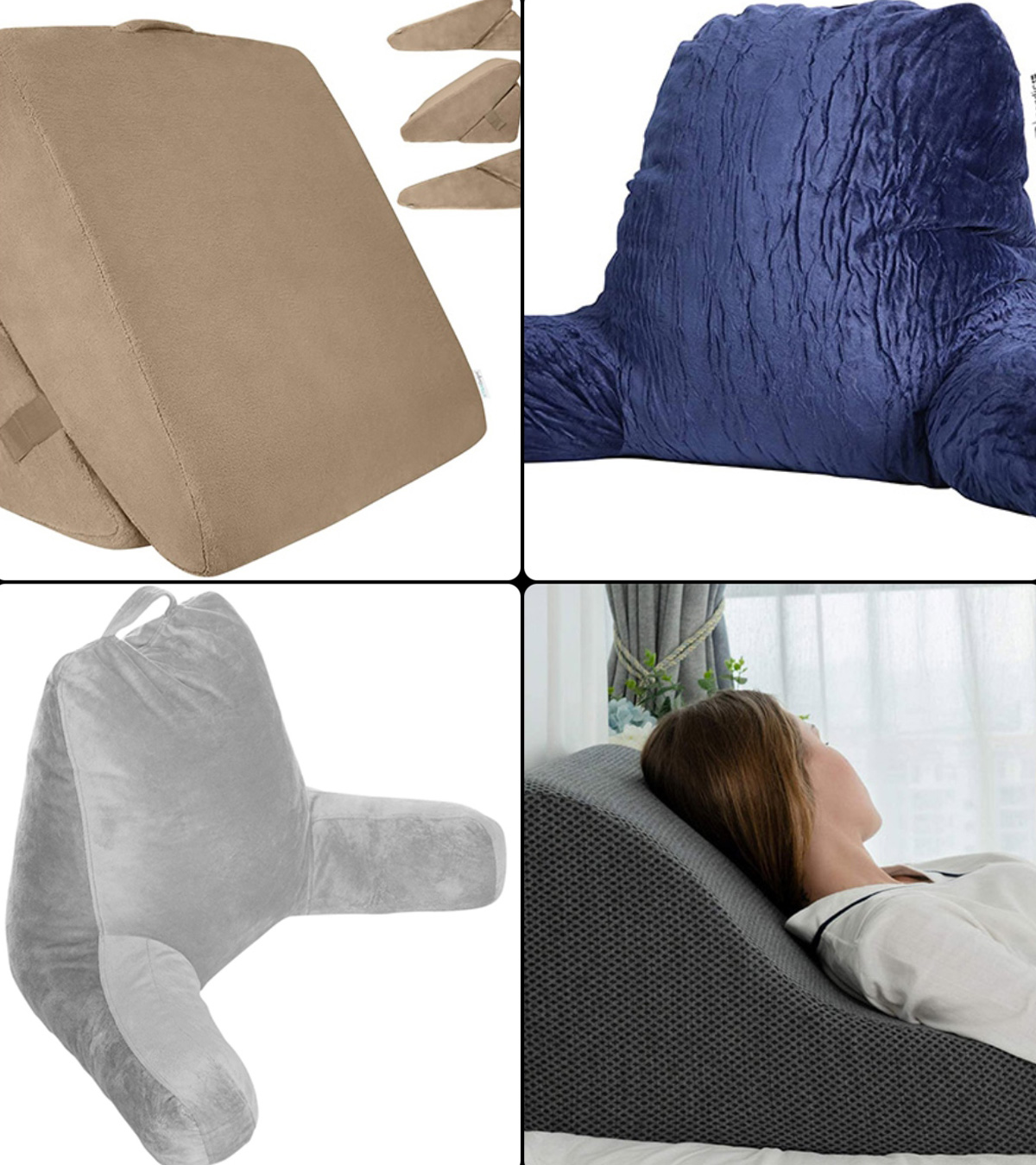 16 Best Sit-Up Pillows For Comfort In 2024, Recommended By Experts