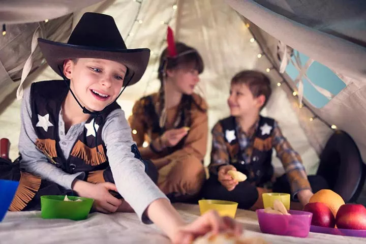 Camping role play ideas for kids