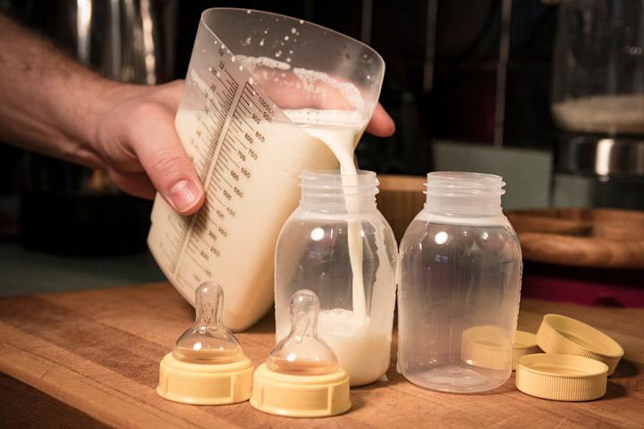 best way to mix formula and breastmilk