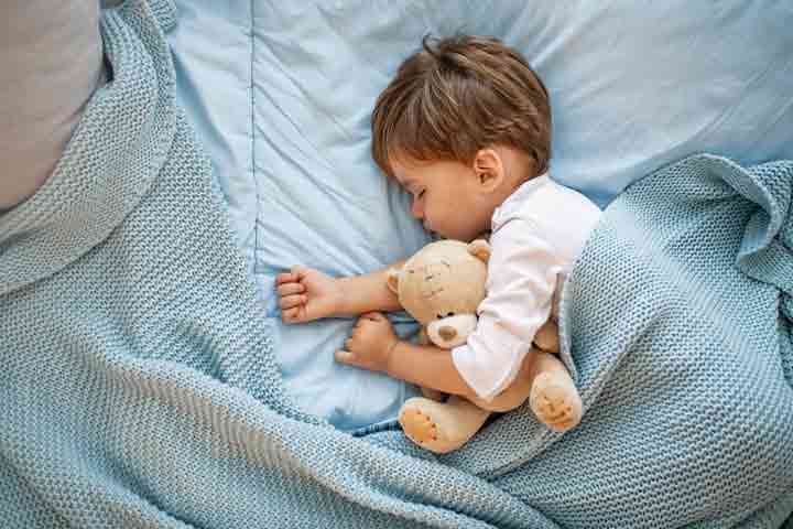 A 12-month-old is likely to nap for three hours during the day