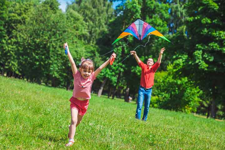 Spring kites activities for kids