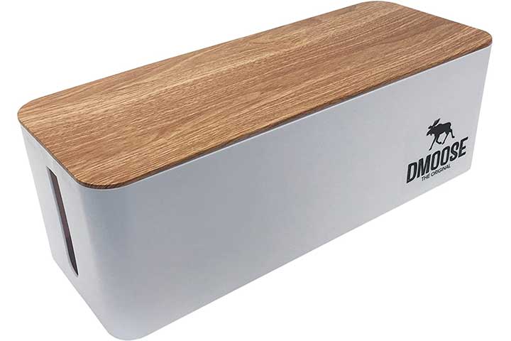 DMoose Cable Management Box Organizer for Cords