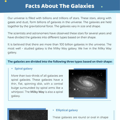 Different Forms Of Galaxies