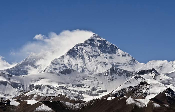 The highest mountain on Earth fact for kids