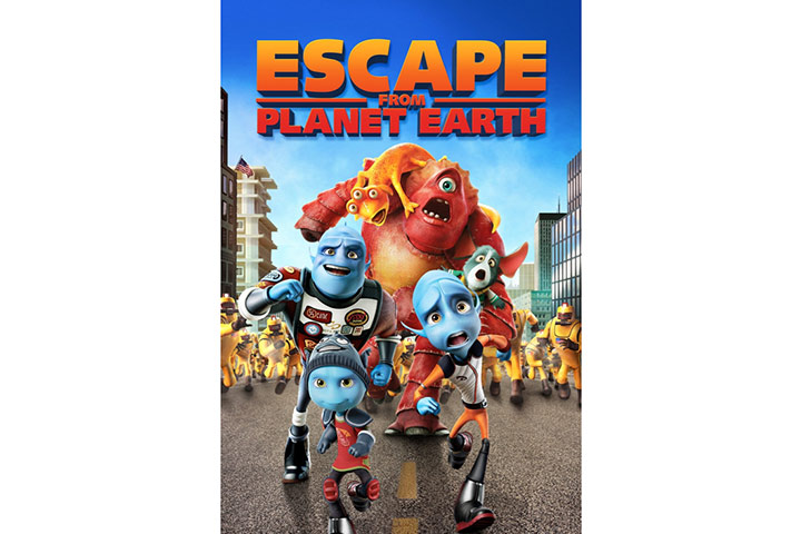Escape From Planet Earth, space movie for kids