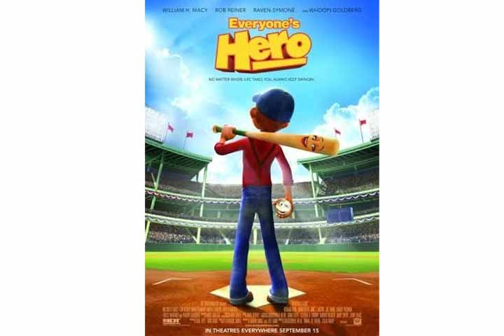 Everyone's Hero, baseball movie for kids