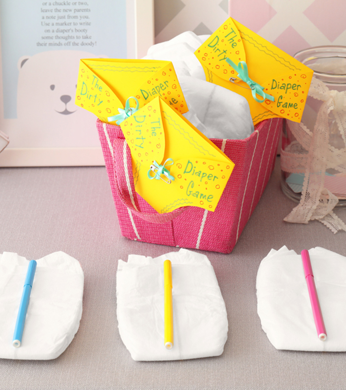 15 Fun Baby Shower Diaper To Play