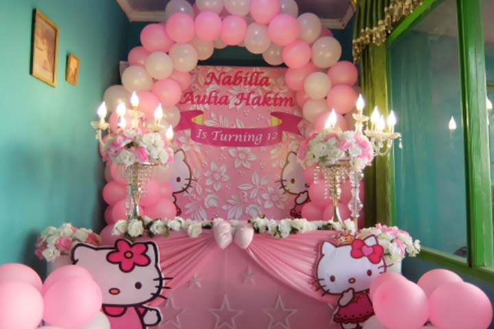 Hello Kitty birthday party themes for girls