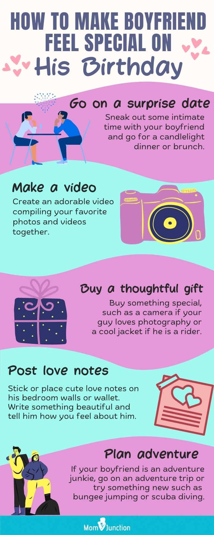 how to make boyfriend feel special on his birthday [infographic]