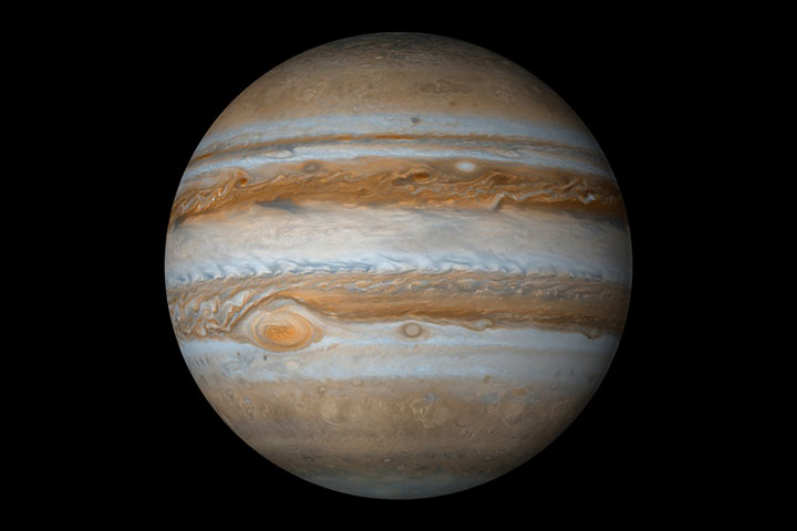 Jupiter is the biggest planet in the solar system.