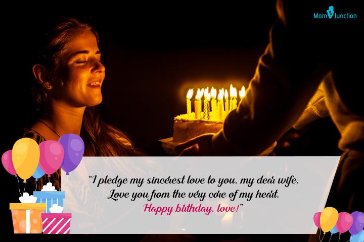 romantic birthday wishes for her