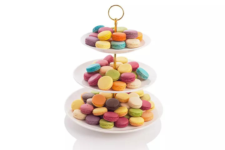 Macarons, tea party ideas for kids