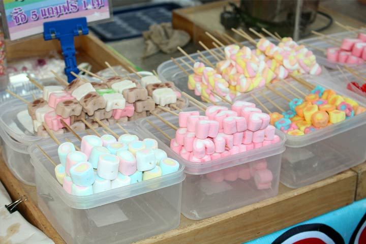 Marshmallow pops gender reveal party ideas