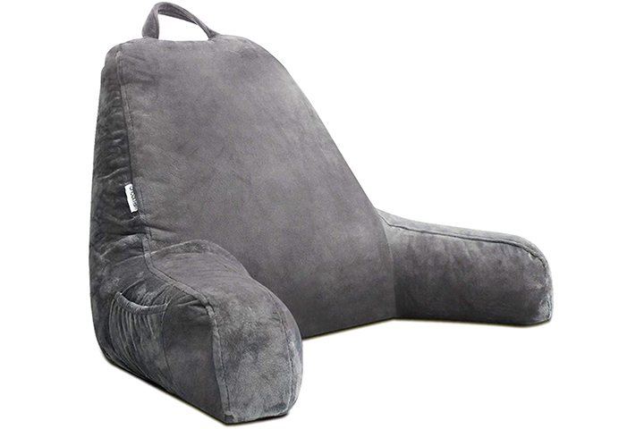 MittaGonG Backrest Reading Pillow With Arms