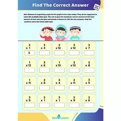 Multiplication Worksheet: Practicing 2,3 Tables_image