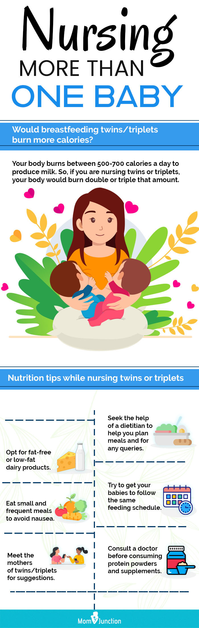 nursing more than one baby [infographic]