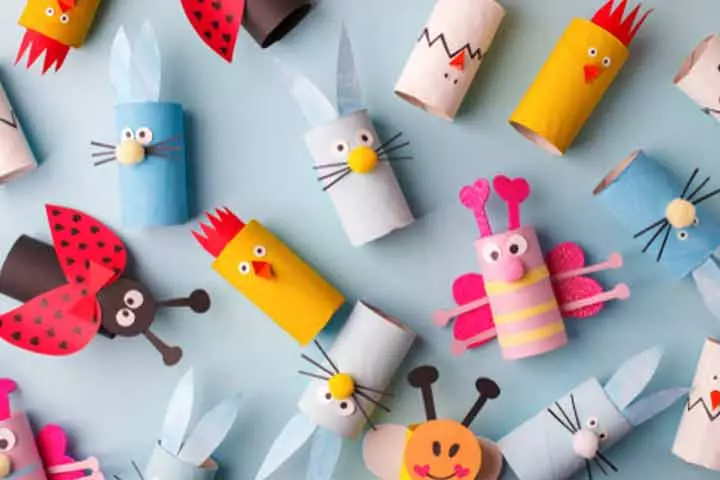 Toilet paper roll crafts for kids